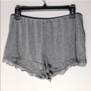 Gray PJ shorts